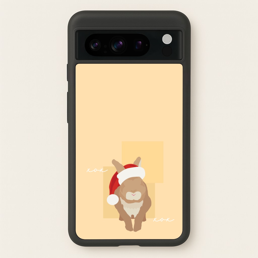 Rabbit Christmas Ears - Christmas Animals Phone Case for Google Pixel 8 Pro