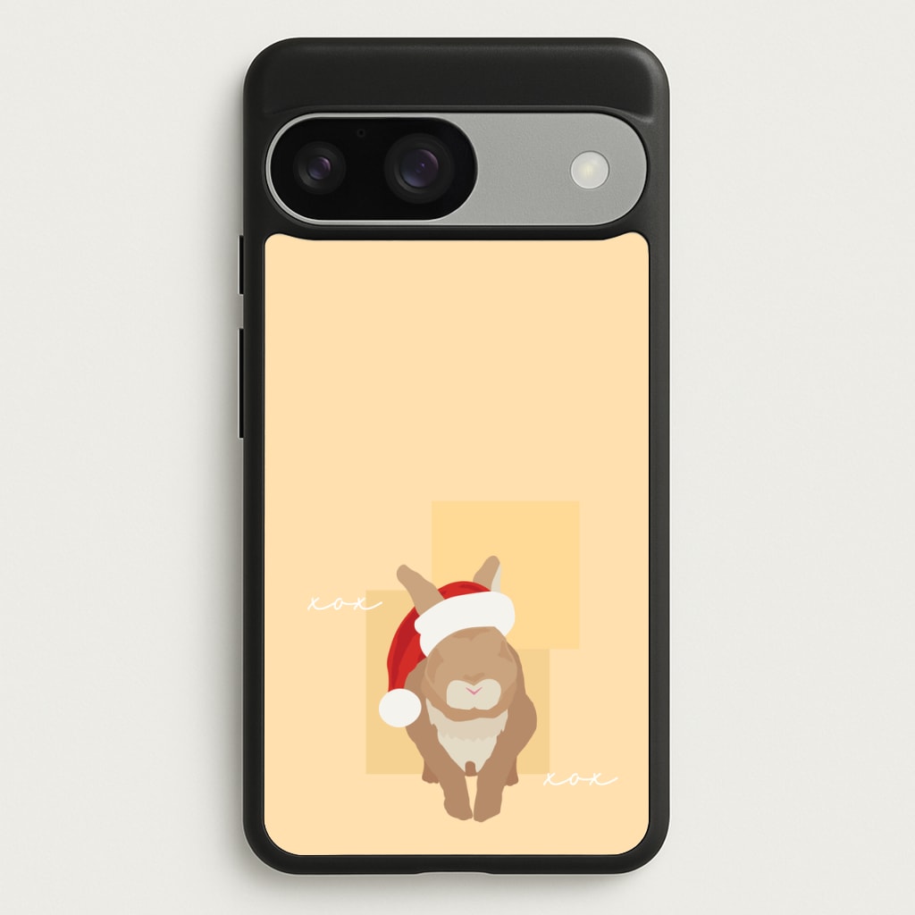Rabbit Christmas Ears - Christmas Animals Phone Case for Google Pixel 9 / 9 Pro