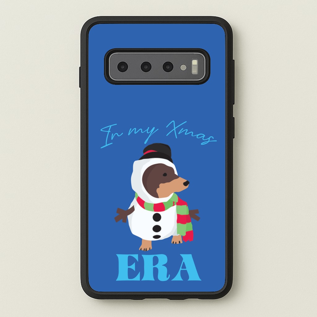 It's My Xmas Era Dog - Christmas Animals Phone Case for Galaxy S10 Plus