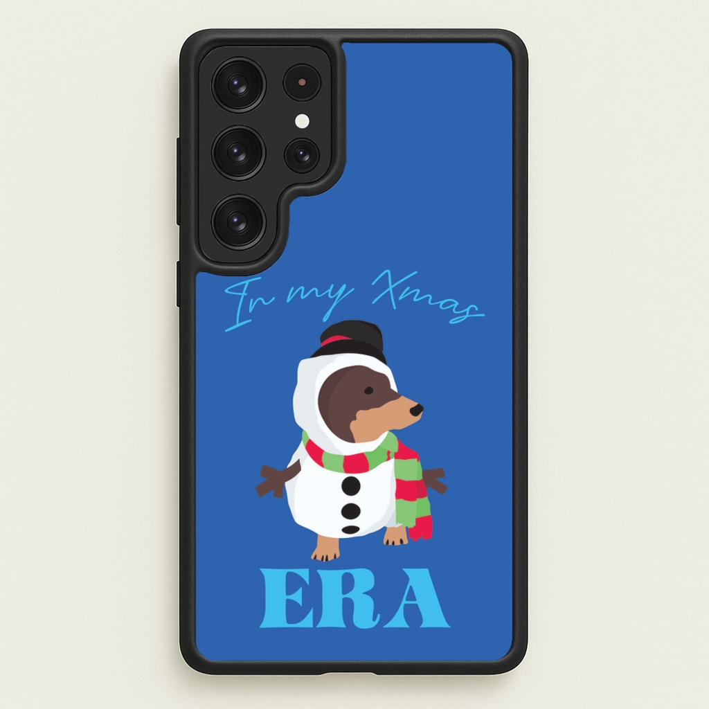 It's My Xmas Era Dog - Christmas Animals Phone Case for Galaxy S22 Ultra