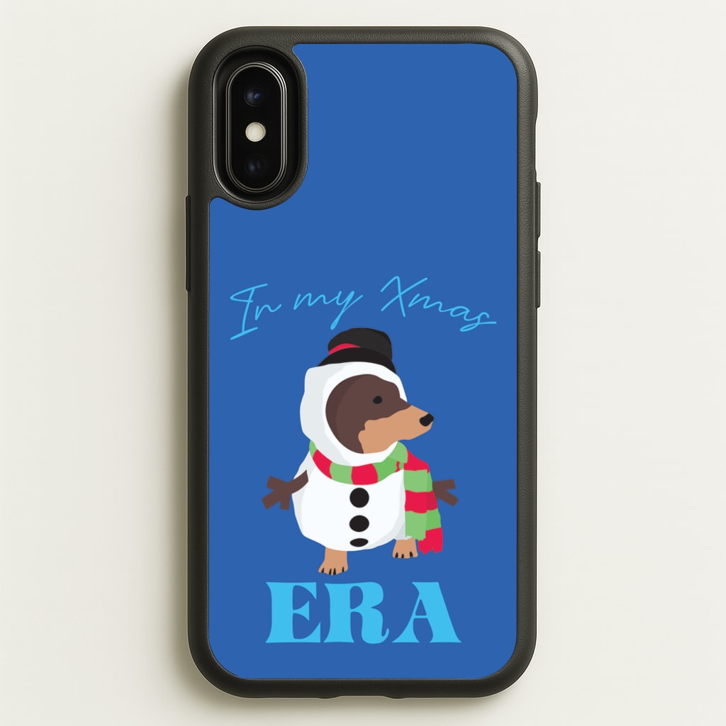 It's My Xmas Era Dog - Christmas Animals Phone Case for iPhone X / XS