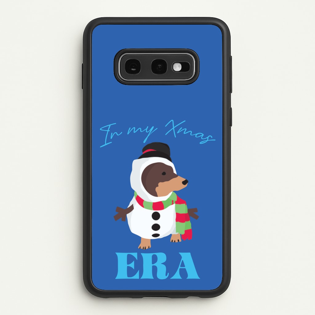 It's My Xmas Era Dog - Christmas Animals Phone Case for Galaxy S10e
