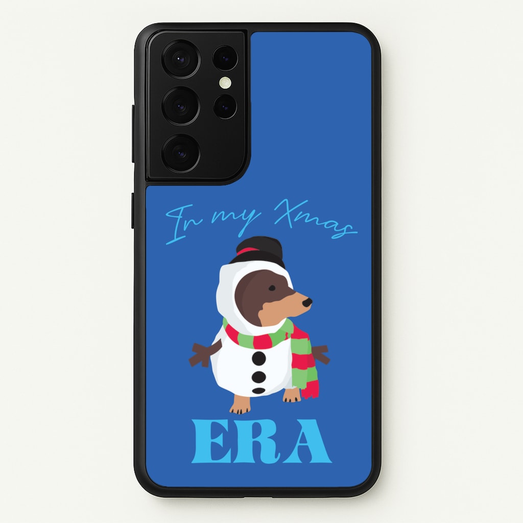 It's My Xmas Era Dog - Christmas Animals Phone Case for Galaxy S21 Ultra