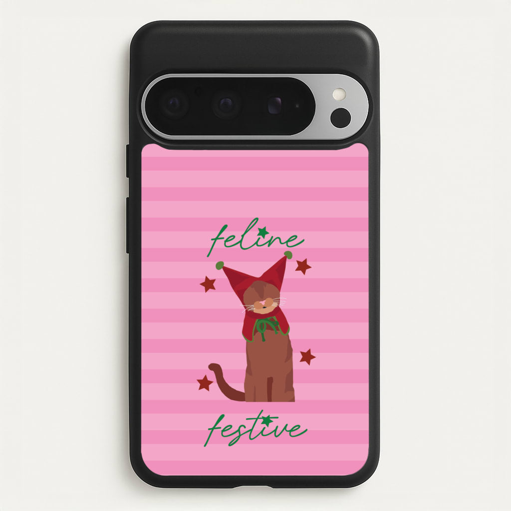 Feline Festive - Christmas Animals Phone Case for Google Pixel 9 Pro XL