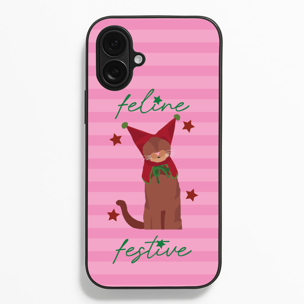 Feline Festive - Christmas Animals Phone Case for iPhone 16 Plus