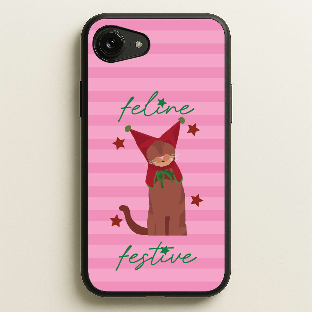 Feline Festive - Christmas Animals Phone Case for iPhone 16e