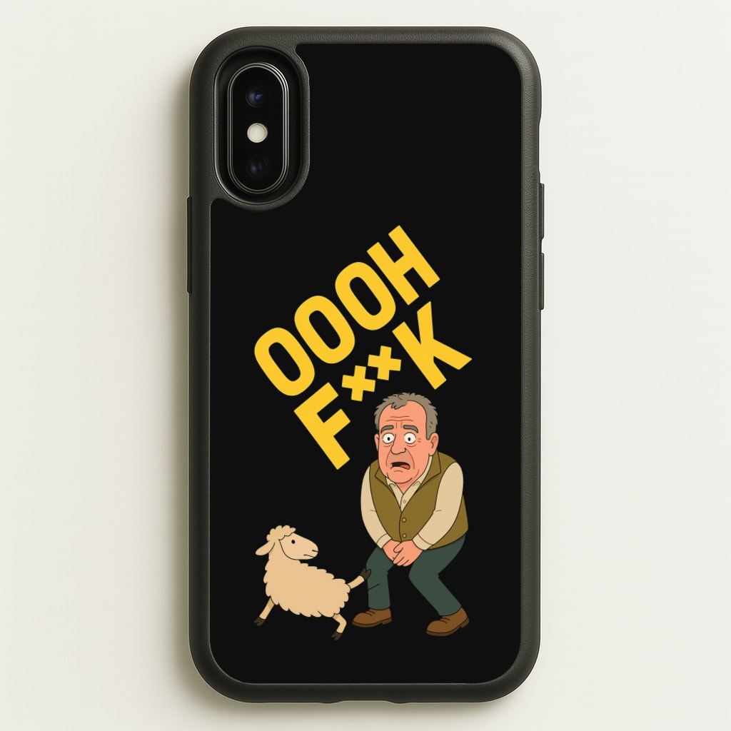 Oooh Fk - Clarkson's Farm Phone Case for iPhone X / XS