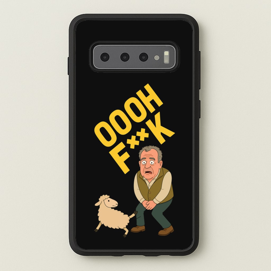 Oooh Fk - Clarkson's Farm Phone Case for Galaxy S10