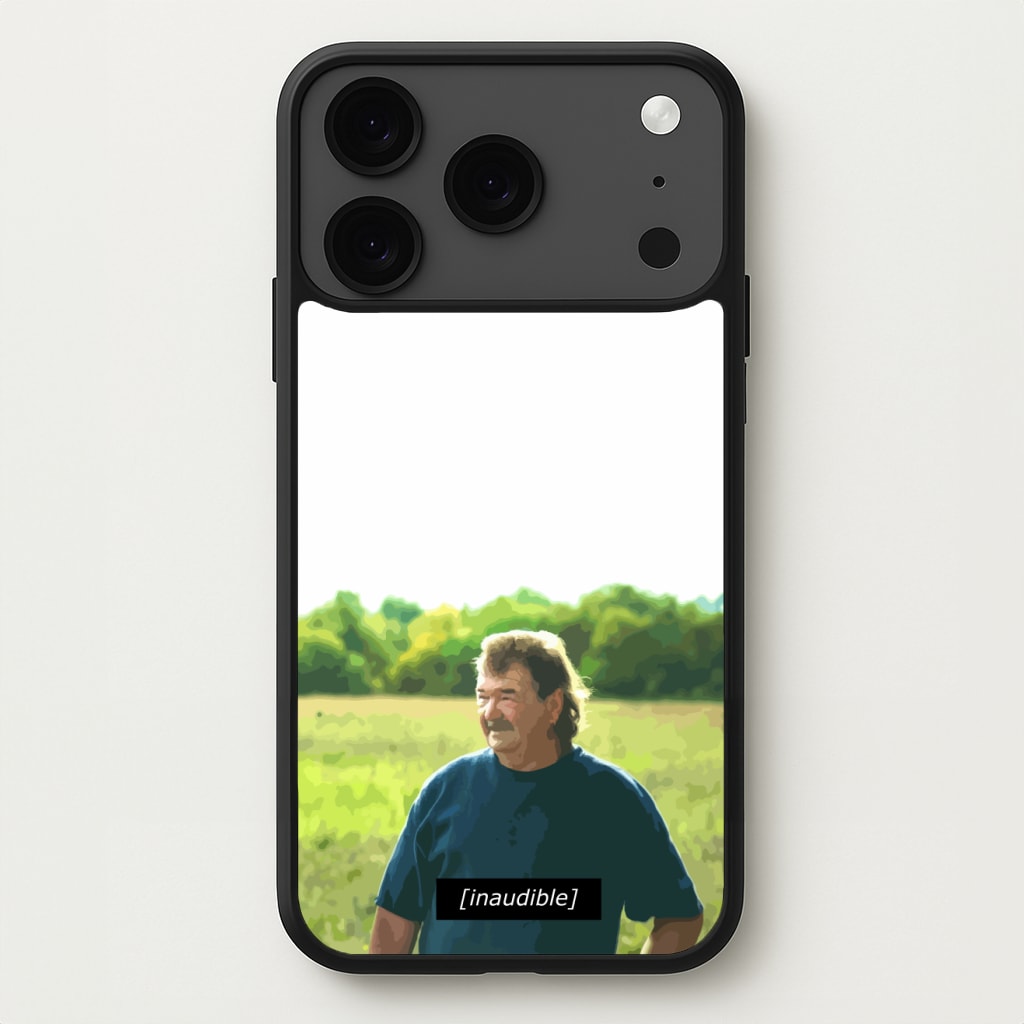 Inaudible Gerald Phone Case for iPhone 17 Pro