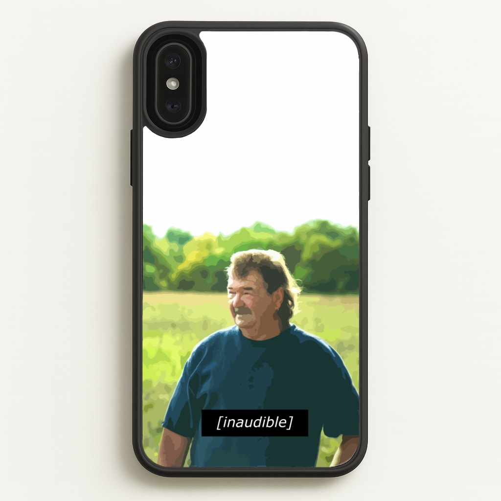 Inaudible Gerald - Clarkson's Farm Phone Case for iPhone XS Max
