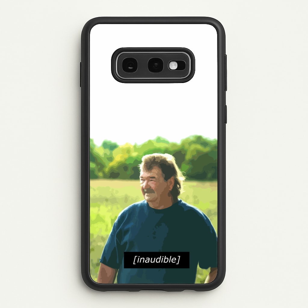 Inaudible Gerald - Clarkson's Farm Phone Case for Galaxy S10e