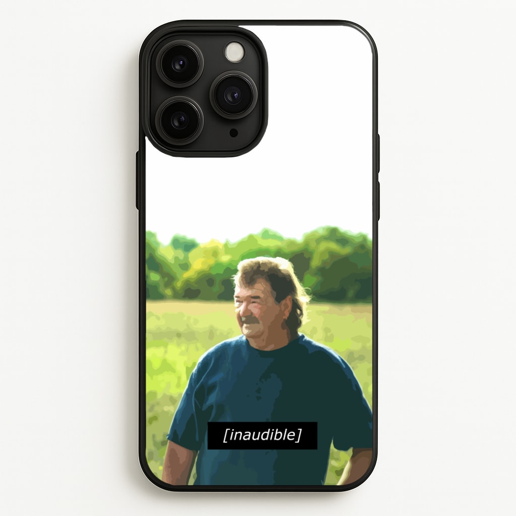 Inaudible Gerald - Clarkson's Farm Phone Case for iPhone 11 Pro