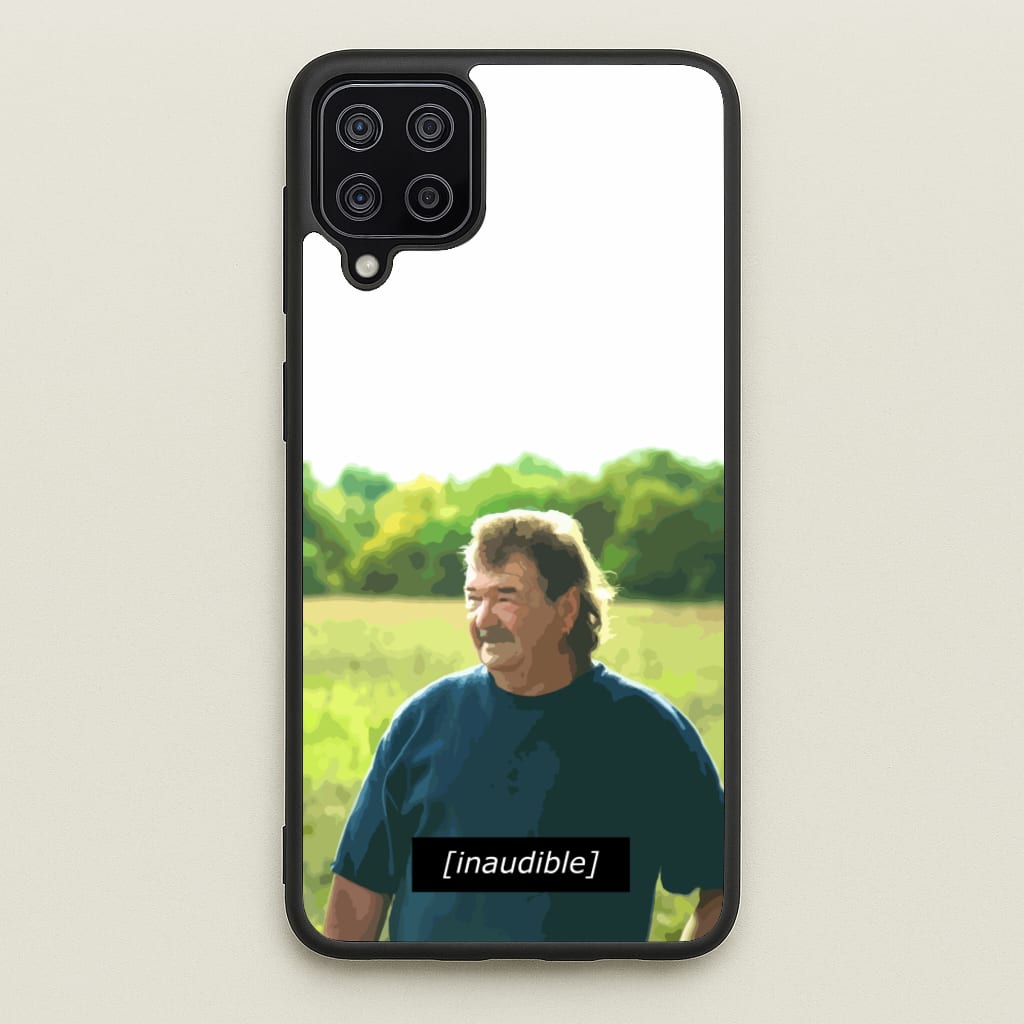 Inaudible Gerald - Clarkson's Farm Phone Case for Galaxy A12