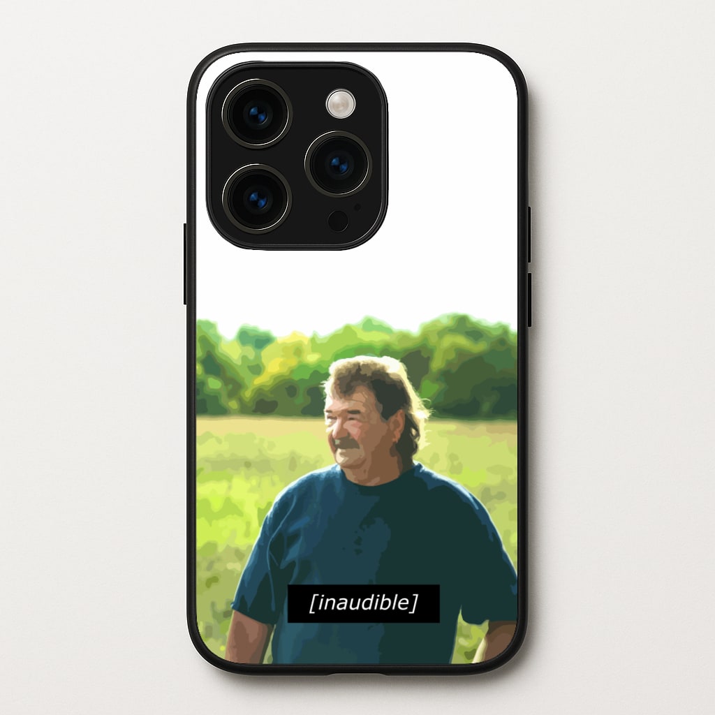 Inaudible Gerald - Clarkson's Farm Phone Case for iPhone 15 Pro