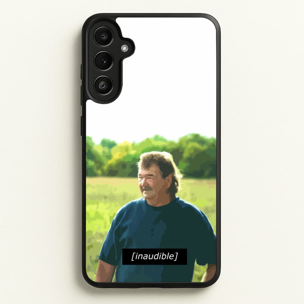 Inaudible Gerald - Clarkson's Farm Phone Case for Galaxy A36