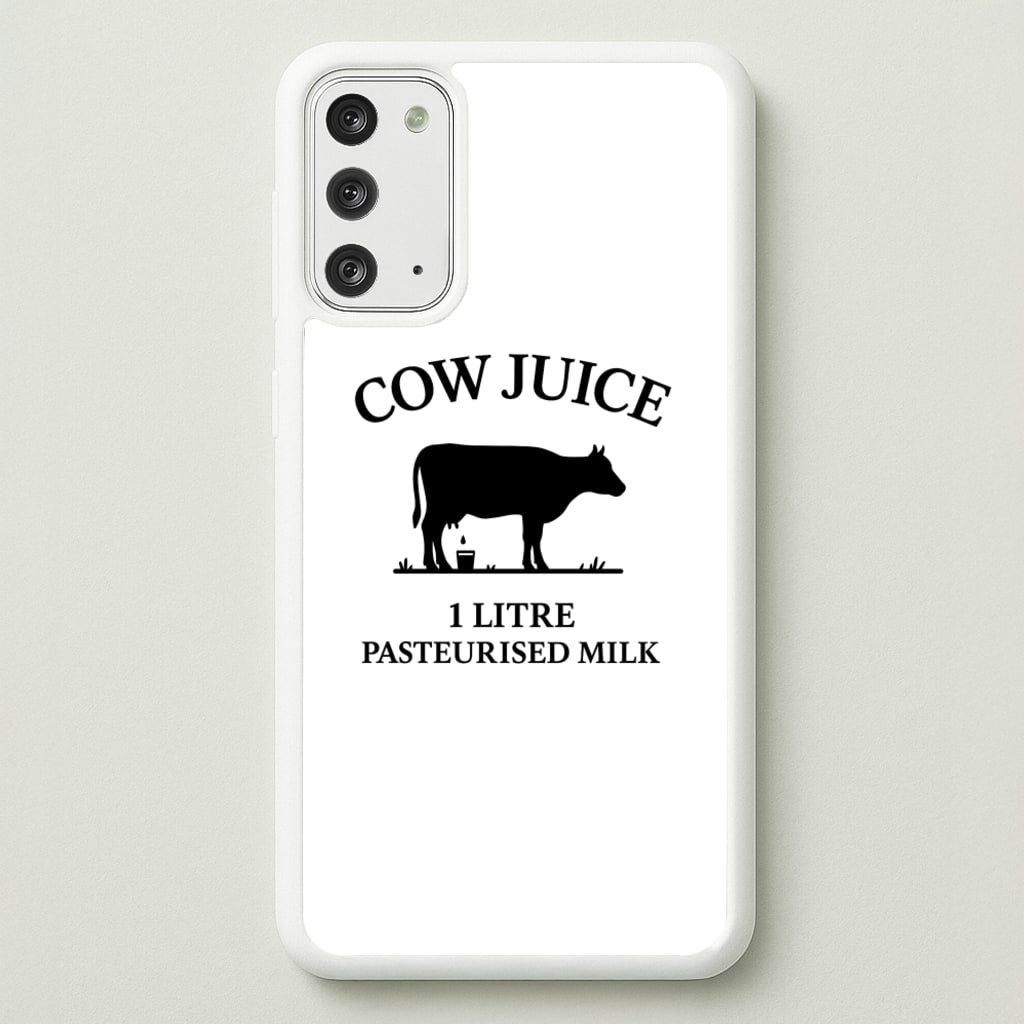 Cow Juice - Clarkson's Farm Phone Case for Galaxy Note 20