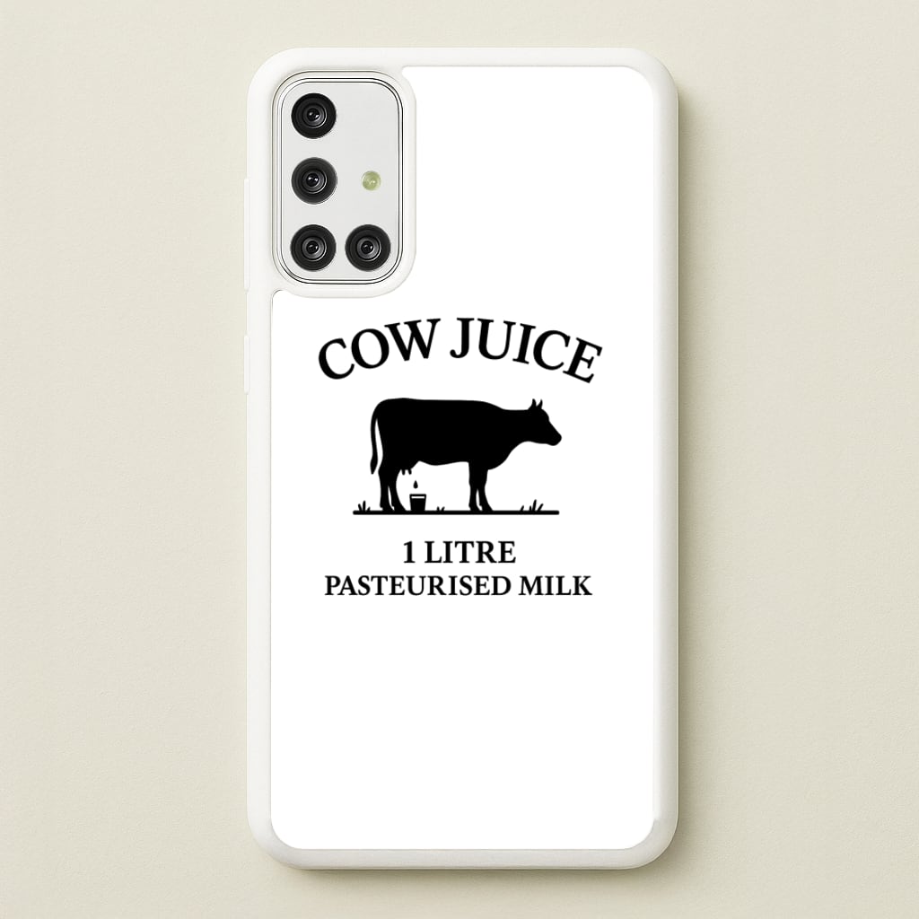 Cow Juice - Clarkson's Farm Phone Case for Galaxy A71