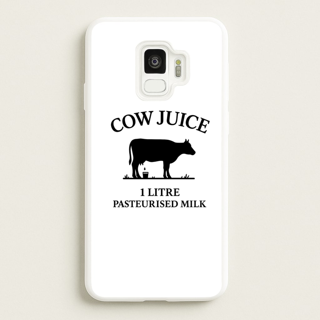 Cow Juice  - Clarkson's Farm Phone Case for Galaxy S9