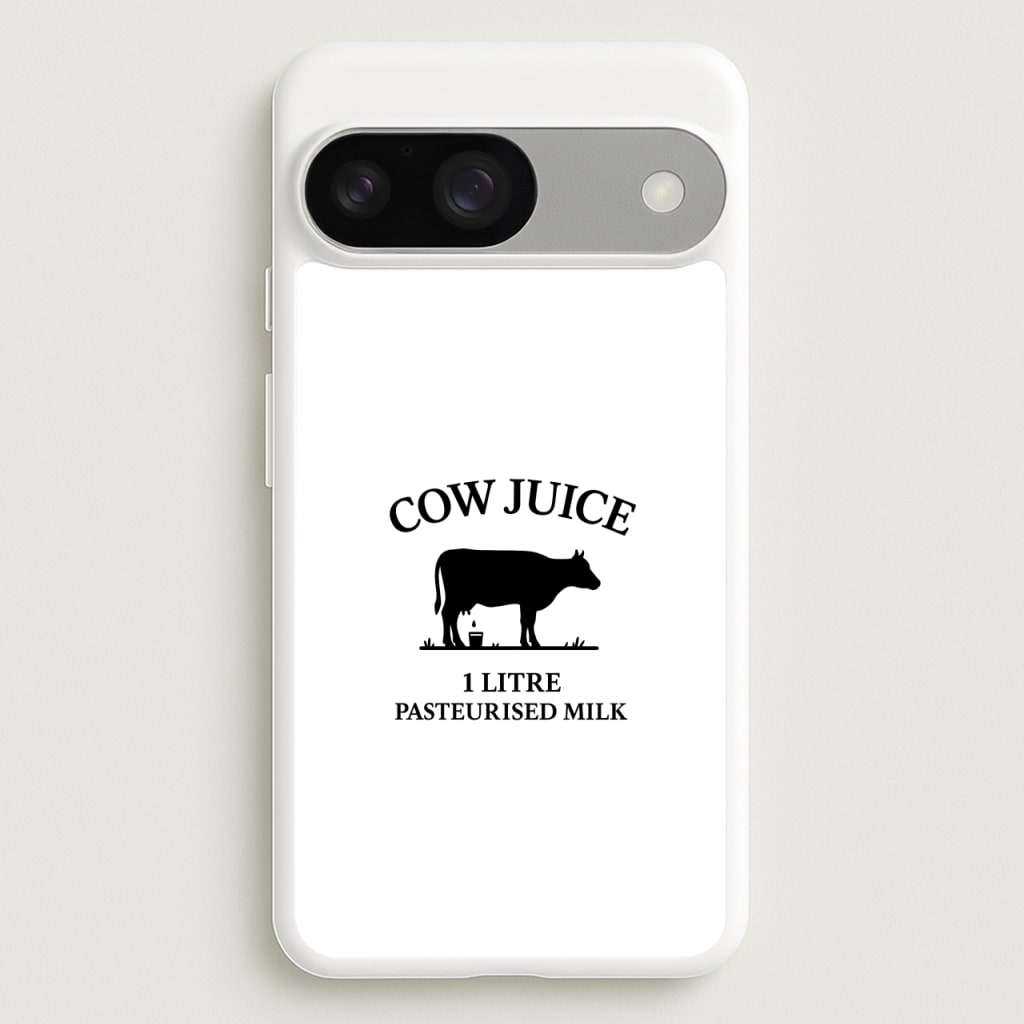 Cow Juice - Clarkson's Farm Phone Case for Google Pixel 9 / 9 Pro