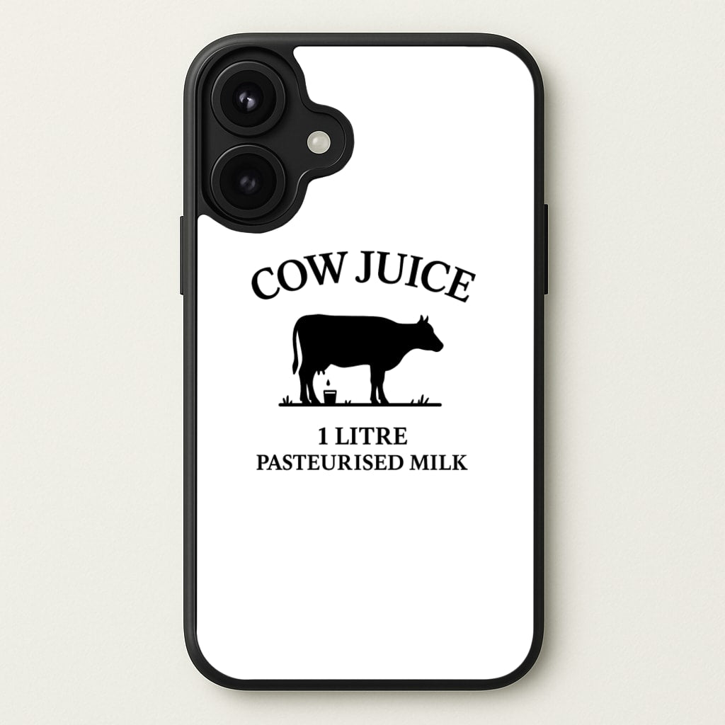 Cow Juice Phone Case for iPhone 17