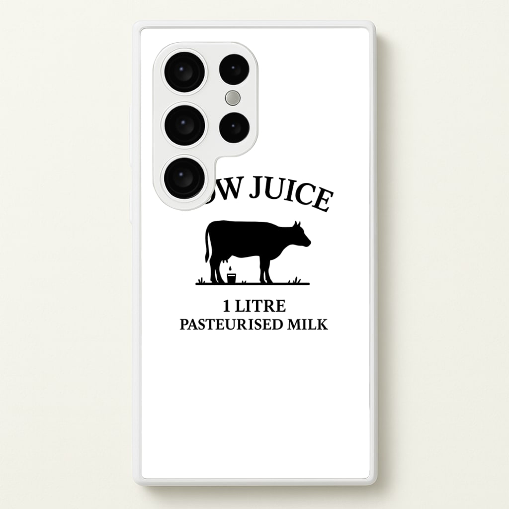 Cow Juice - Clarkson's Farm Phone Case for Galaxy S24 Ultra