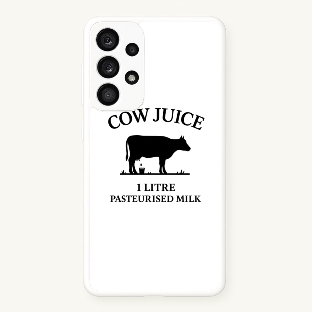 Cow Juice - Clarkson's Farm Phone Case for Galaxy A53