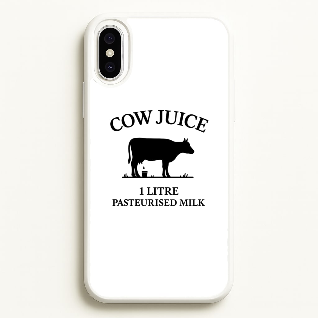 Cow Juice - Clarkson's Farm Phone Case for iPhone XS Max