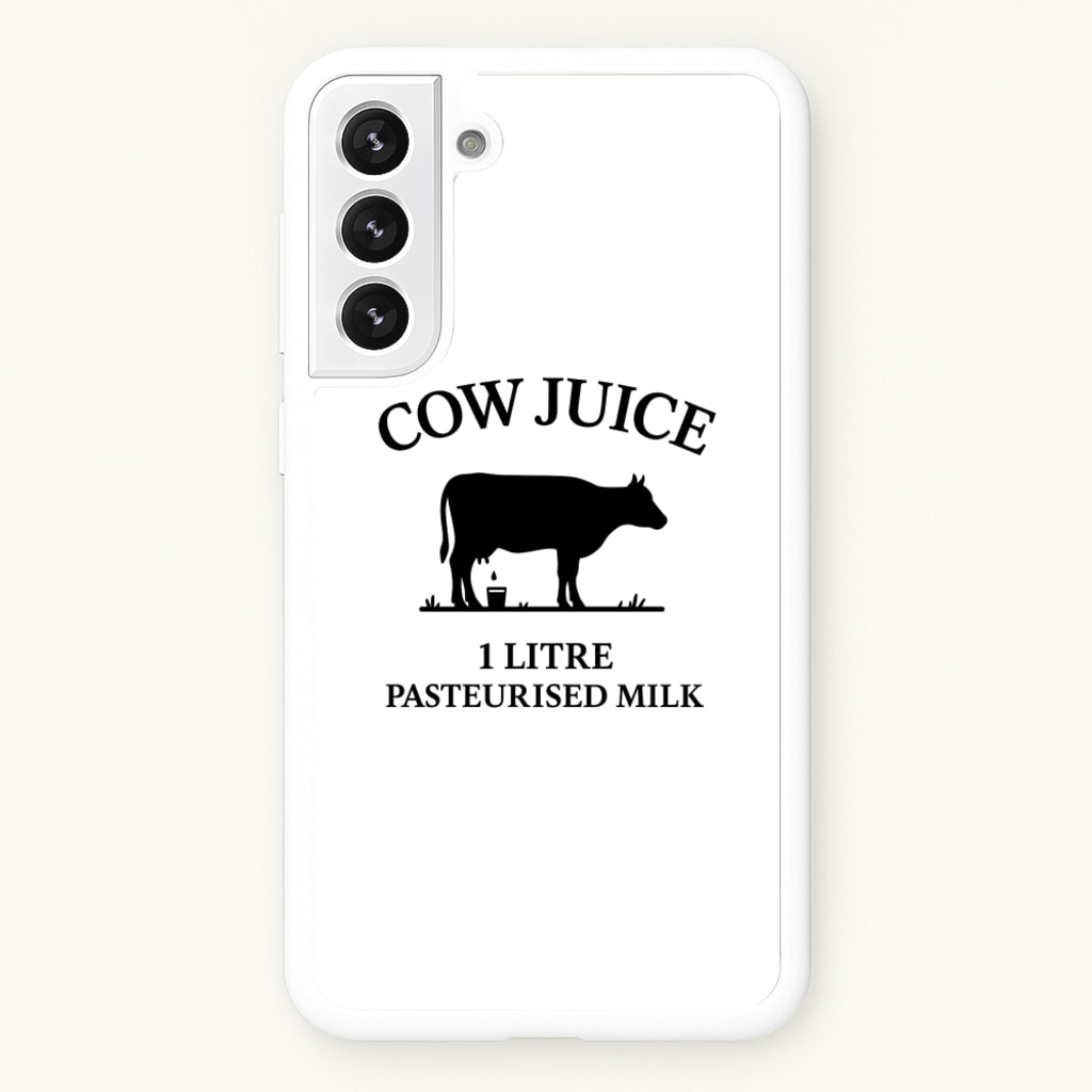 Cow Juice - Clarkson's Farm Phone Case for Galaxy S21FE