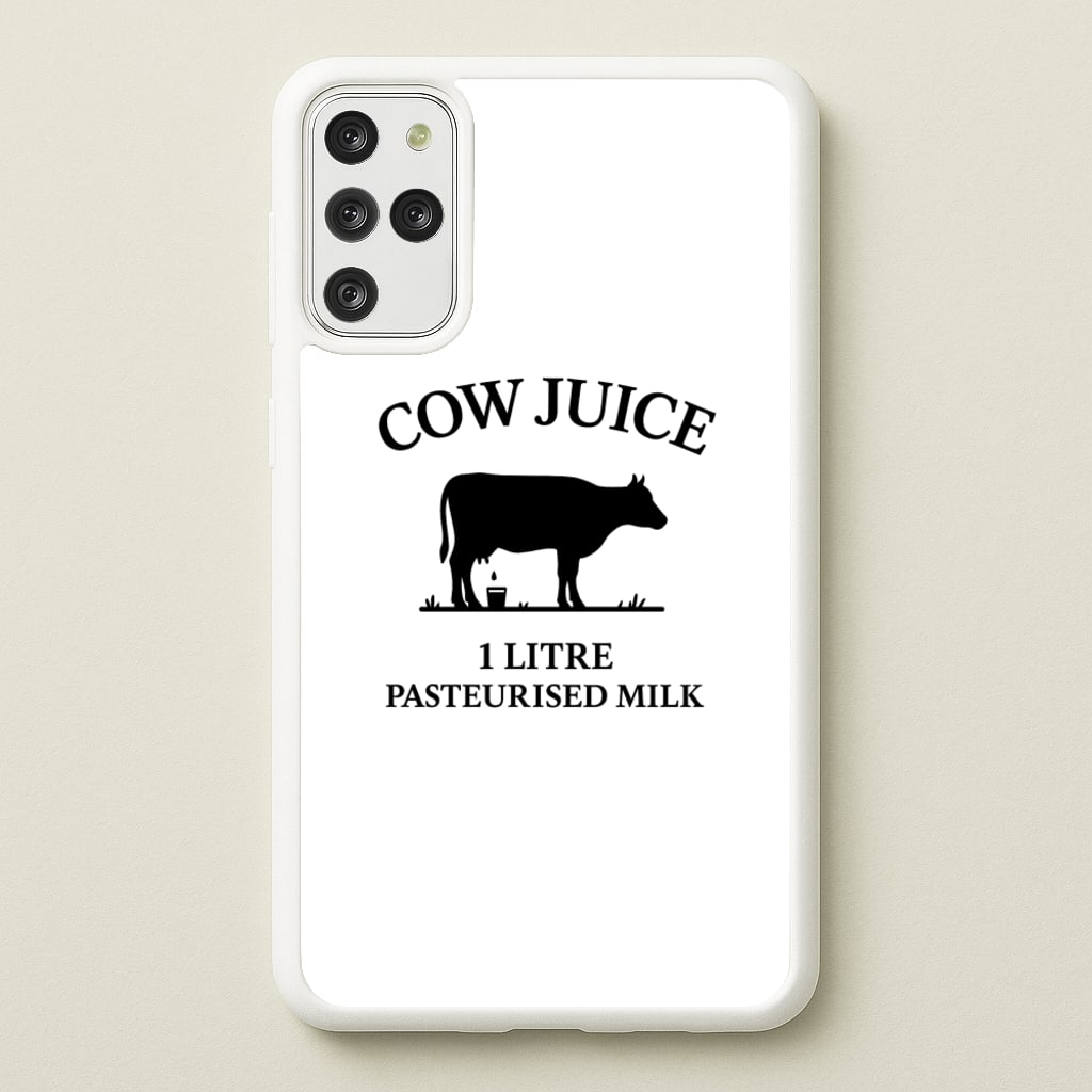 Cow Juice - Clarkson's Farm Phone Case for Galaxy S20 Plus