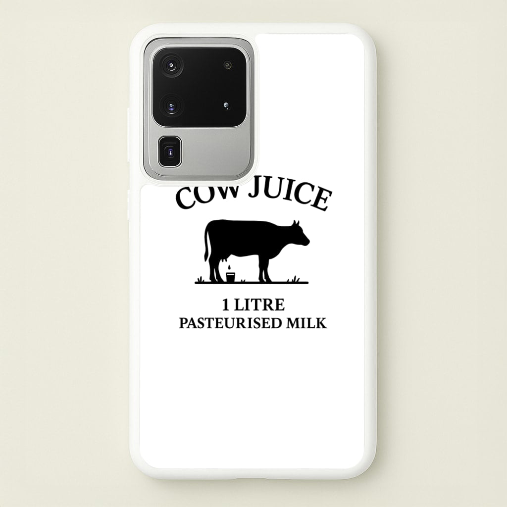 Cow Juice - Clarkson's Farm Phone Case for Galaxy S20 Ultra
