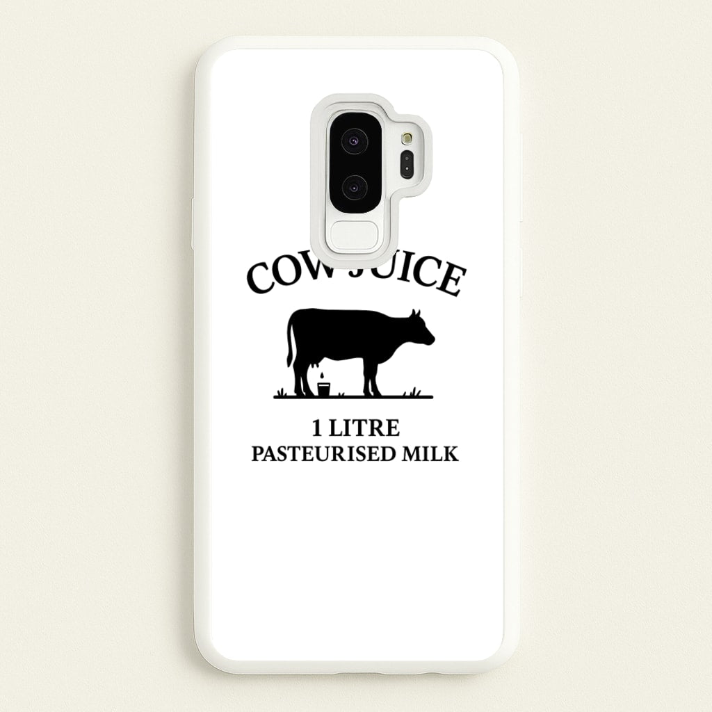 Cow Juice - Clarkson's Farm Phone Case for Galaxy S9 Plus