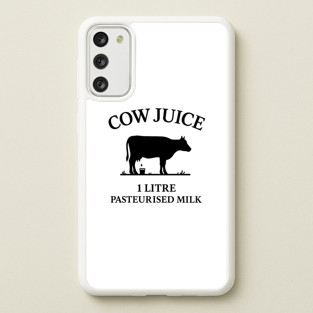 Cow Juice - Clarkson's Farm Phone Case for Galaxy S20