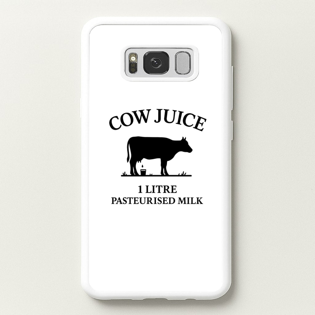 Cow Juice - Clarkson's Farm Phone Case for Galaxy S8 Plus