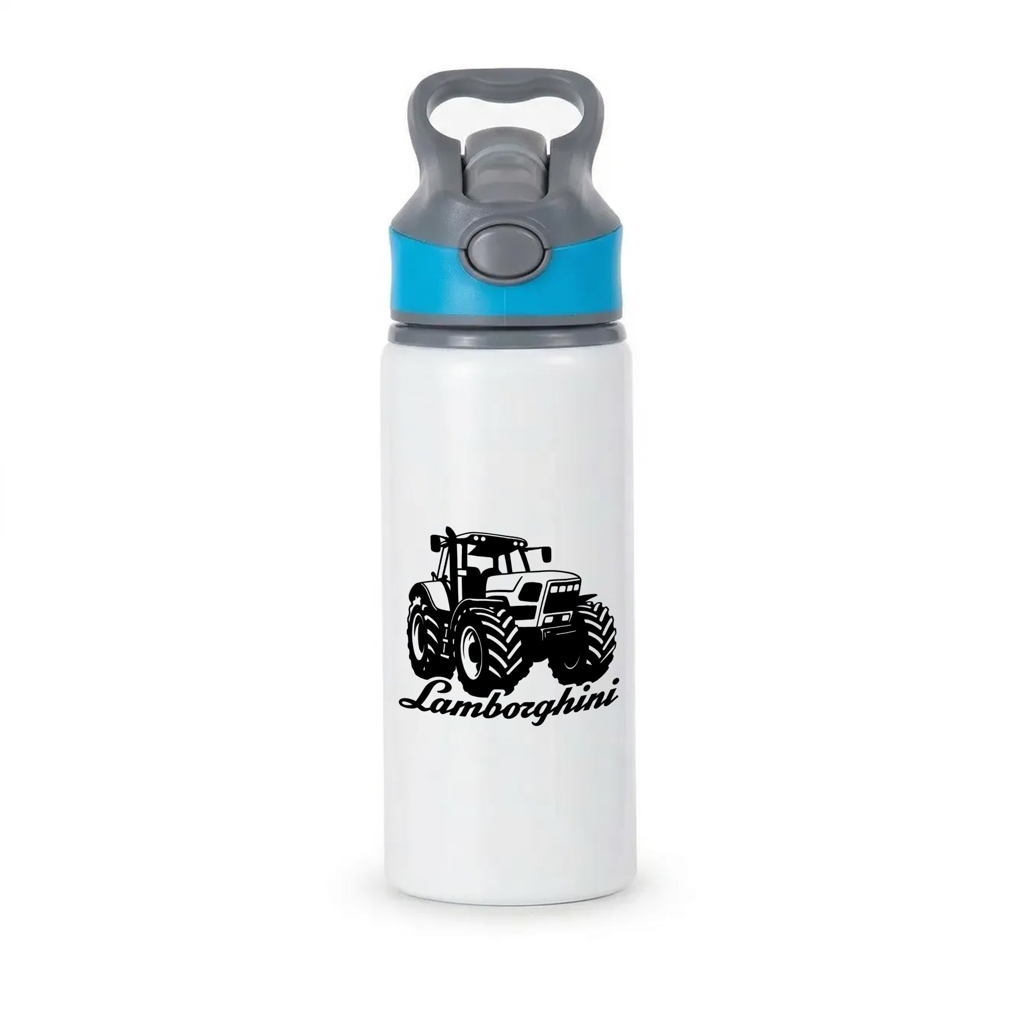Lambo Tractor Active Water Bottle - Blue