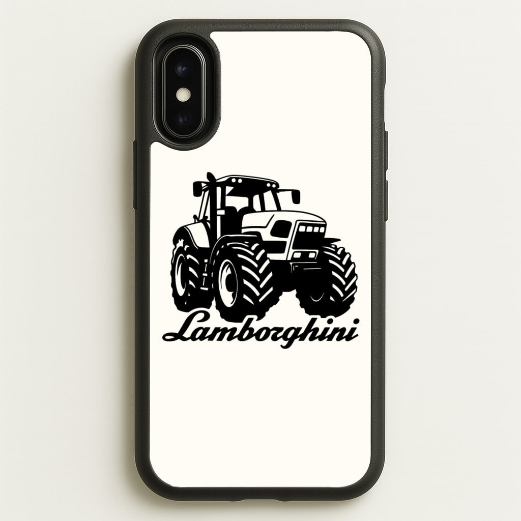Lambo Tractor - Clarkson's Farm Phone Case for iPhone X / XS
