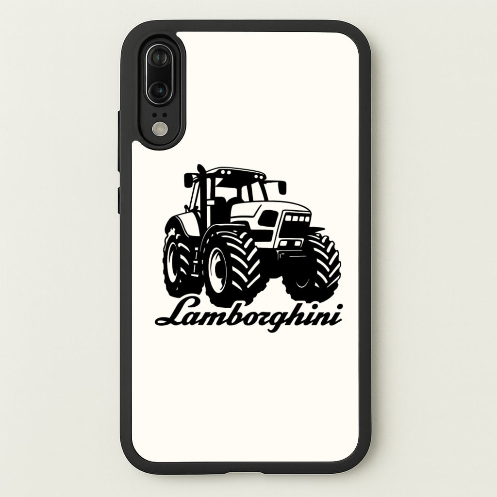 Lambo Tractor - Clarkson's Farm Phone Case for Huawei P20