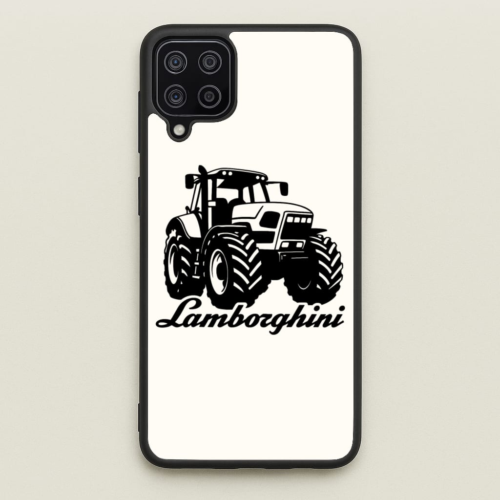 Lambo Tractor - Clarkson's Farm Phone Case for Galaxy A12