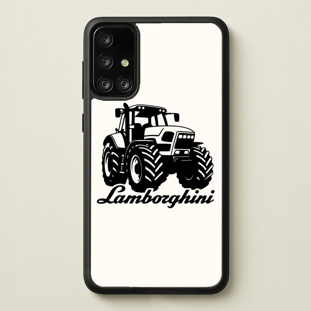 Lambo Tractor - Clarkson's Farm Phone Case for Galaxy A71