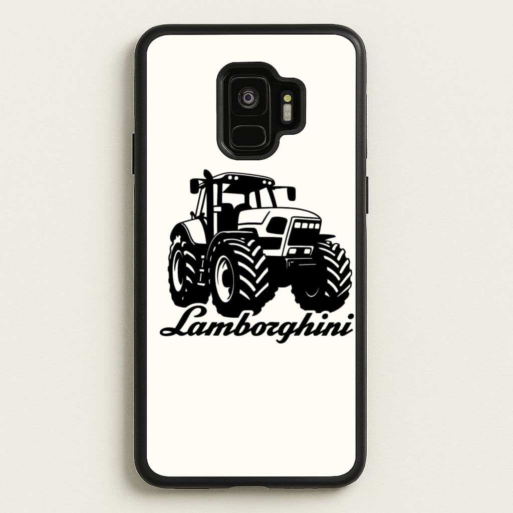 Lambo Tractor - Clarkson's Farm Phone Case for Galaxy S9