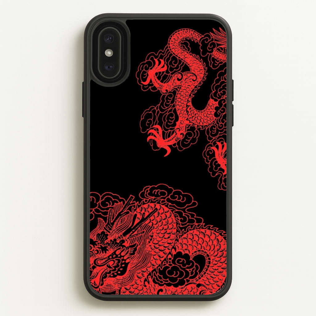 Red Dragon - Dragon Phone Case for iPhone XS Max