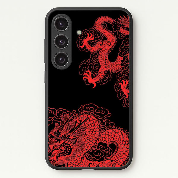 Red Dragon - Dragon Phone Case for Galaxy S24 Plus