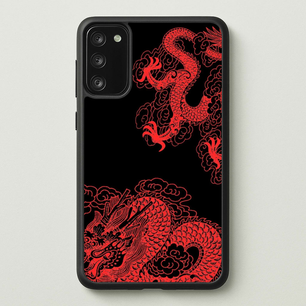 Red Dragon - Dragon Phone Case for Galaxy A41
