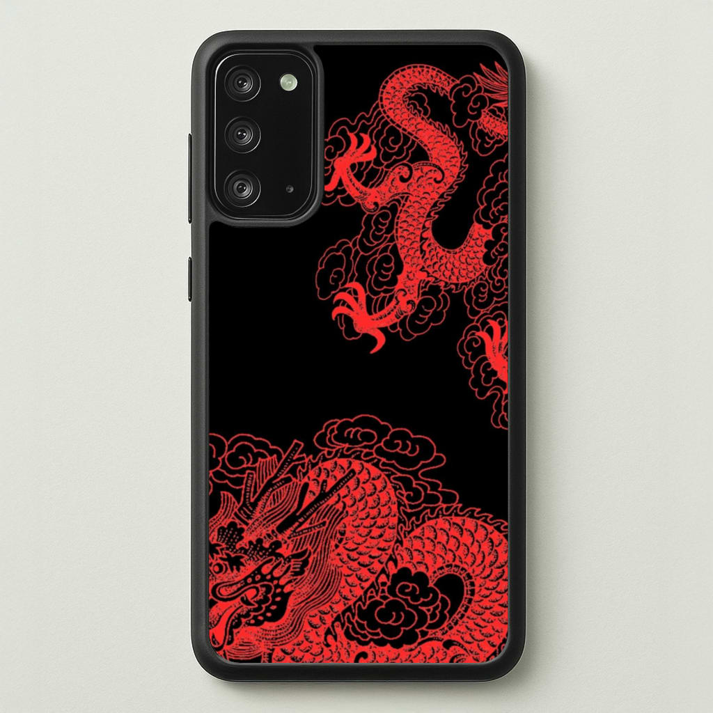 Red Dragon - Dragon Phone Case for Galaxy Note 20