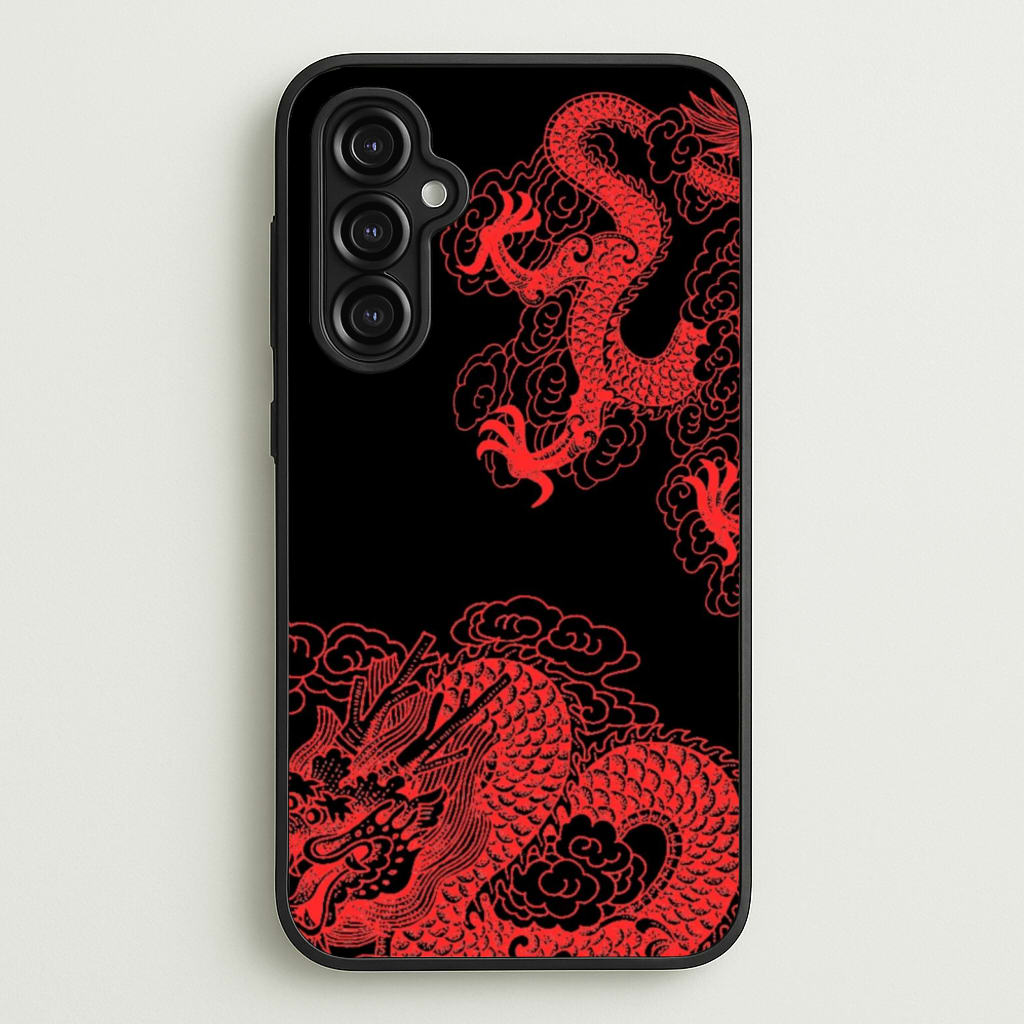 Red Dragon - Dragon Phone Case for Galaxy A14