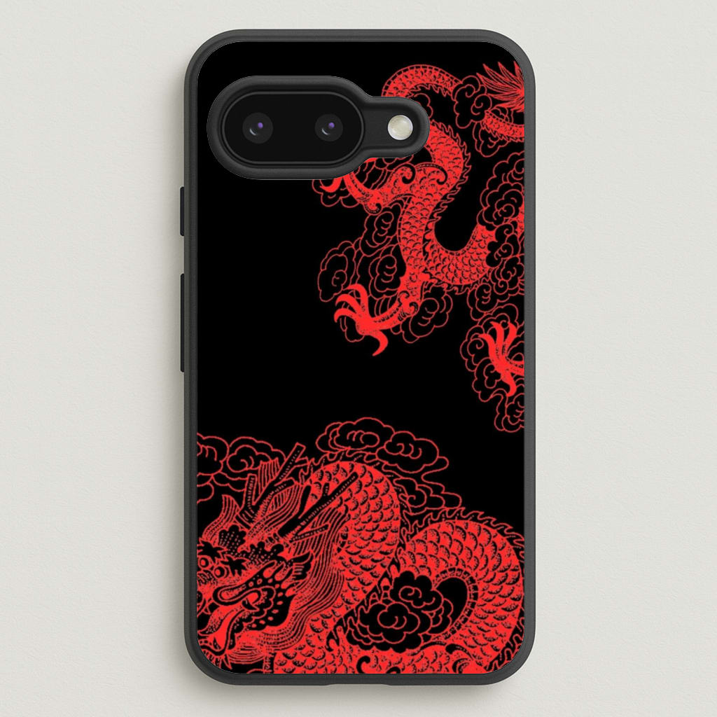 Red Dragon - Dragon Phone Case for Google Pixel 9a
