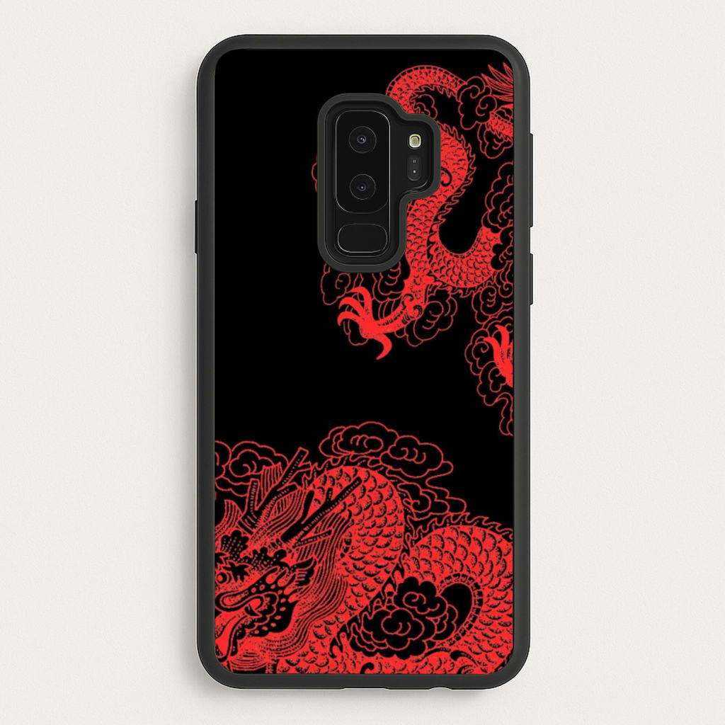 Red Dragon - Dragon Phone Case for Galaxy S9 Plus