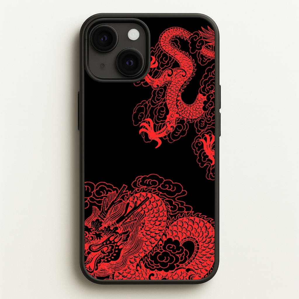 Red Dragon - Dragon Phone Case for iPhone 13 Mini