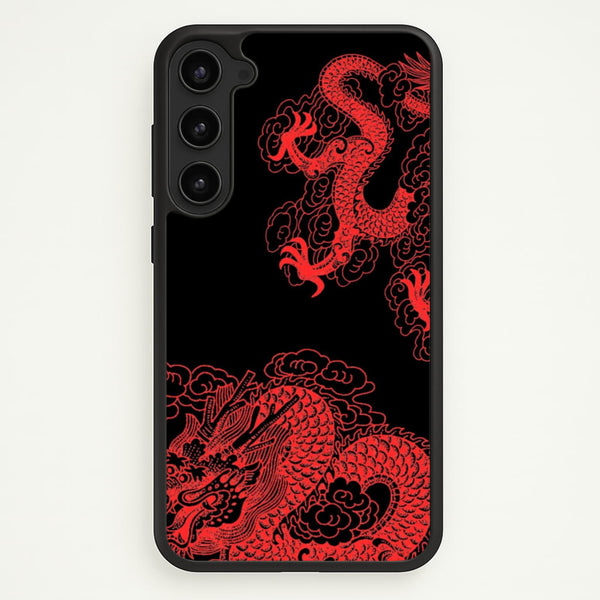 Red Dragon - Dragon Phone Case for Galaxy S23