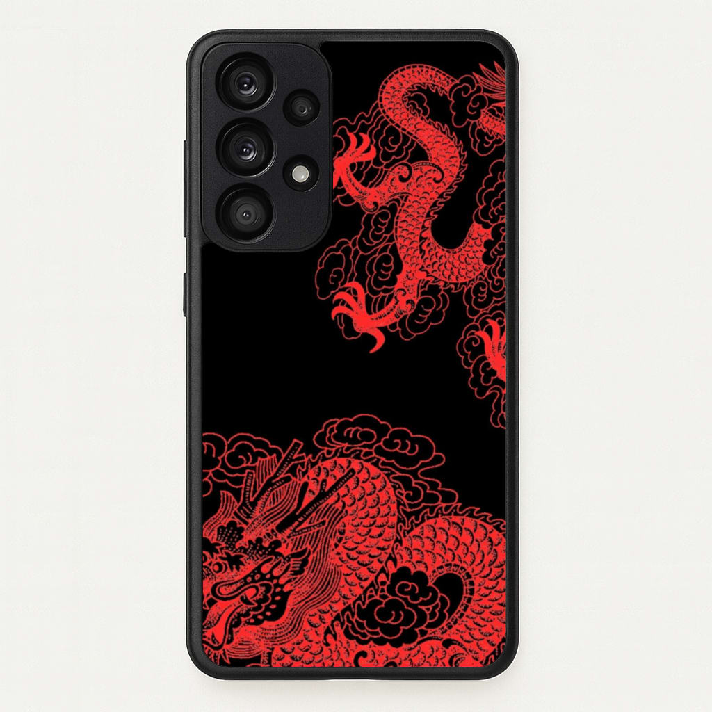 Red Dragon - Dragon Phone Case for Galaxy A53