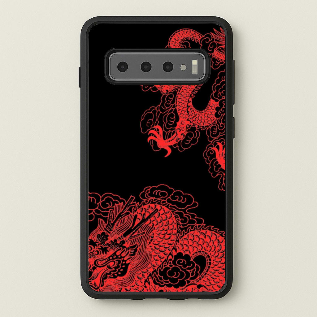 Red Dragon - Dragon Phone Case for Galaxy S10